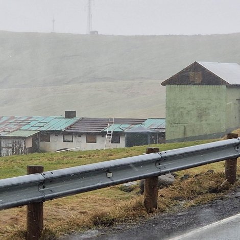 Illveðursmyndir frá lesarum á Portalinum