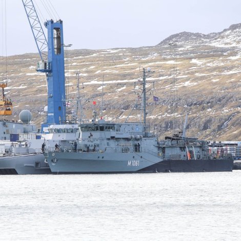 Fimm Nato-skip í Føroyum hesa vikuna