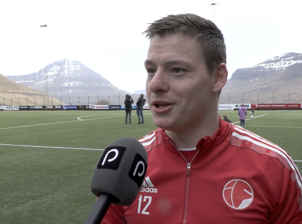Video: - Fantastiskt at skora og at fáa trý stig her í Fuglafirði