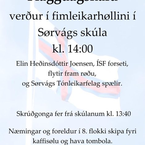 Flaggdagshald í Sørvági