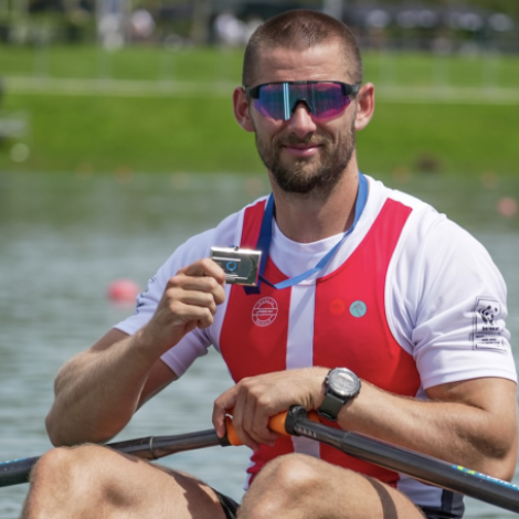 World Cup í Zagreb: Sverri Sandberg Nielsen vann silvur