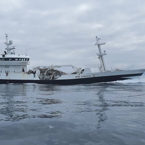 Vestmenningur hevur landað í Egersund