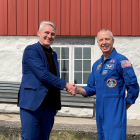NASA astronautur hitti Høgna Hoydal