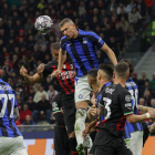 Inter var omaná í fyrr hálvfinaluni móti AC Milan og vann 2-0 (Mynd: EPA)