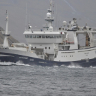 Arctic Voyager landar til Havsbrún
