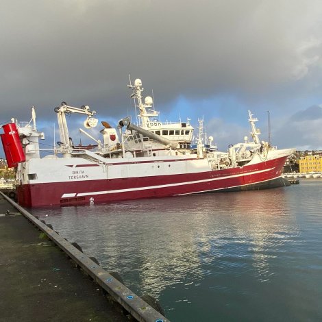 Birita er komin á Havnina við fullari last av svartkjafti