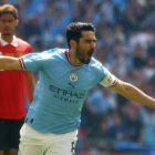 Ilkay Gündogan hevur her skorað skjóasta mál nakrantíð í einari FA Cup-finalu