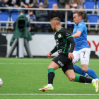 Árni Frederiksberg skoraði til 1-0 og 2-0 og legði upp til 3-0 málið (Mynd: Sverri Egholm)