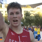 Jónas Isaksen er U20 EM vinnari á 400m