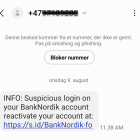 Talgildu Føroyar ávara um phishing álop