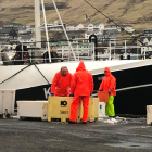 Garnaskipið Gudrun landar í Klaksvík