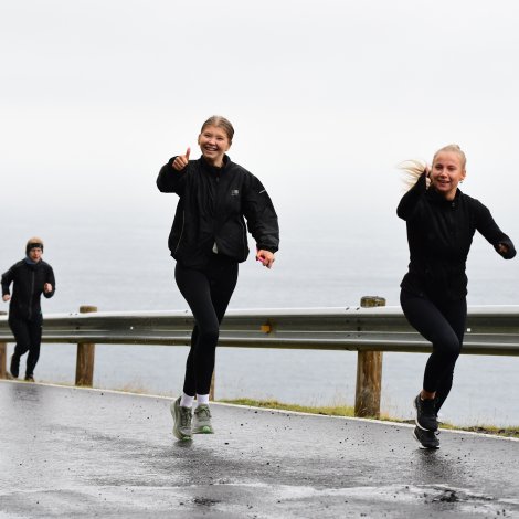Myndir: Føroya vakrasta hálvmaraton