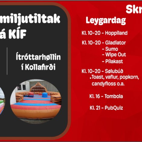 Stórt familjutiltak í Kollafirði