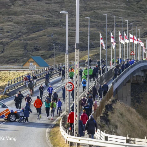 Myndir: Brúgvin um Streymin 50 ár