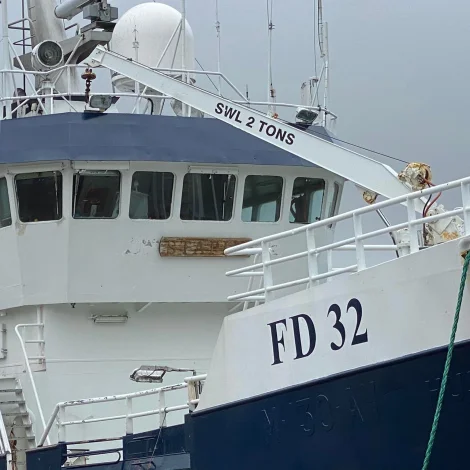 Stapin selir 85 tons av frystum fiski á Fiskamarknaðinum
