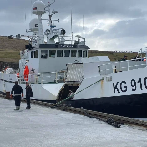 Núpur hevur havt rokfiskiskap á Føroya Banka