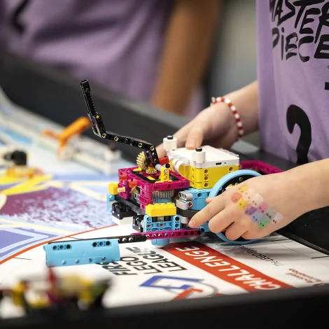 Finalan í First Lego League verður í dag