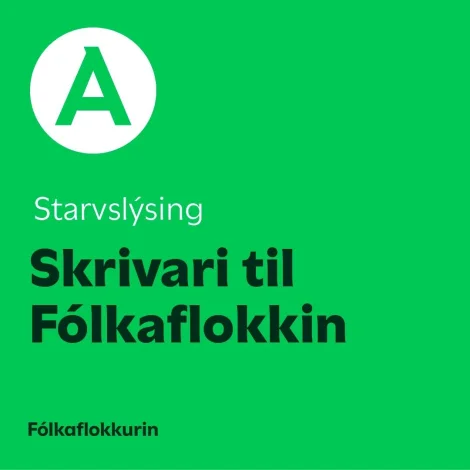 Skrivari til Fólkaflokkin