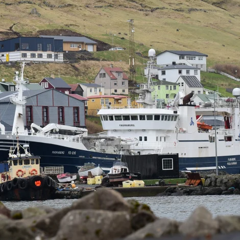 Fagraberg landar makrel til Pelagos