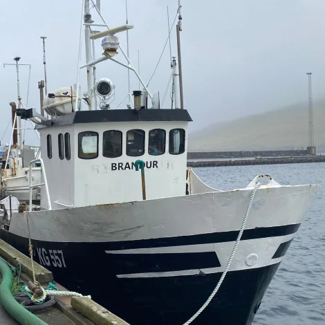 120.000 pund av útróðrarfiski á Fiskamarknaðinum