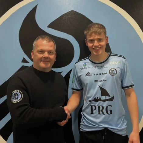 Jørgen Nielsen gjørdi bart tíðliga móti stórfavorittunum (Mynd: Víkingur)