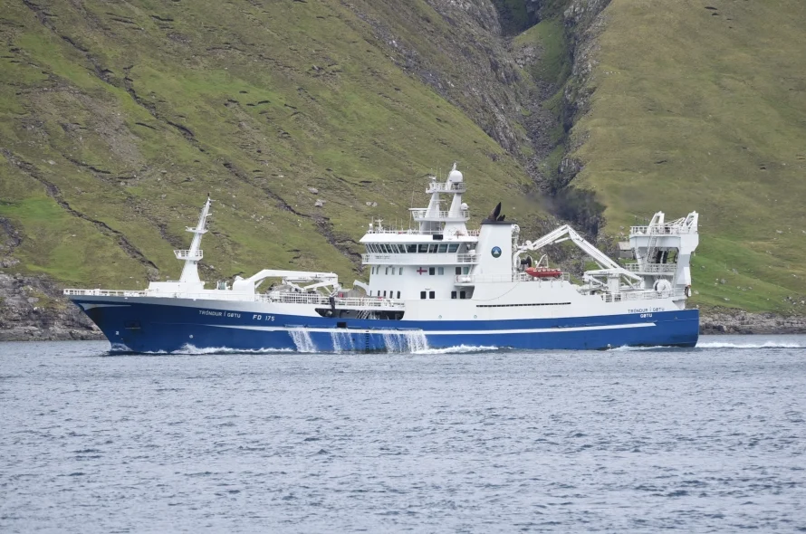 jn.fo | Tróndur í Gøtu skal landa á Tvøroyri í kvøld