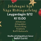 Jólahugni hjá Vága Ríðingarfelag