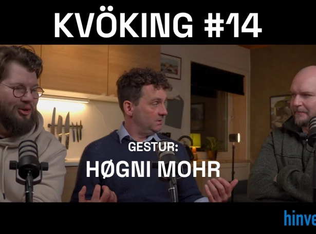 Her er KVÖKING NR 14 - við Høgna Mohr