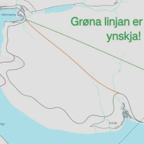 FUNDUR Í SAMBAND VIÐ VESTMANNATUNNILIN