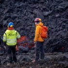 Gosið á Reykjanesi missir sína megi