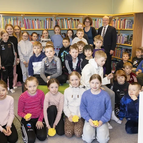 Býarbókasavnið 55 ár