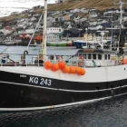 Garnaskipið Gudrun landar í Klaksvík