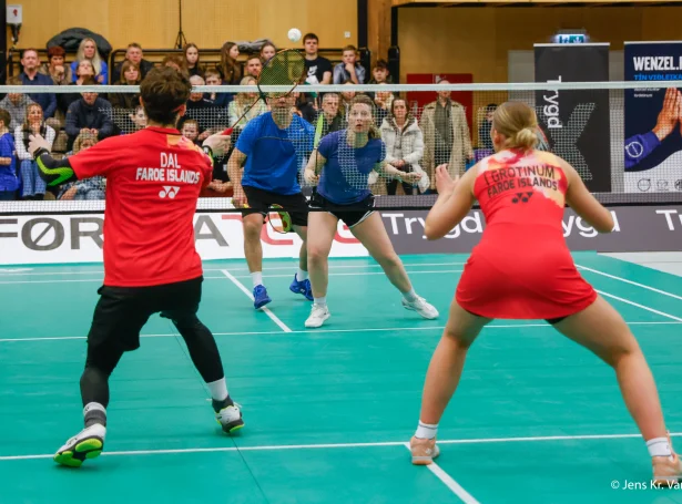 Luttakandi londini eru Gibraltar, Grønland, Ísland, Kýpros, Liktinstein, Luksemborg, Malta, Monako, og Føroyar - tilsamans eru 101 badmintonleikarar meldaðir til kappingina í Føroyum (Savnsmynd: Jens Kr. Vang)