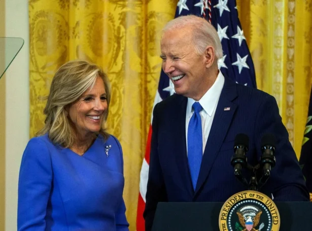 Jill og Joe Biden (Savnsmynd: EPA)