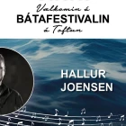   Hallur Joensen Band spæla á Bátafestivalinum á Toftum