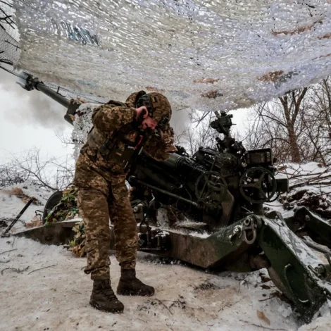 Ukraina sendir fangar til hermótið