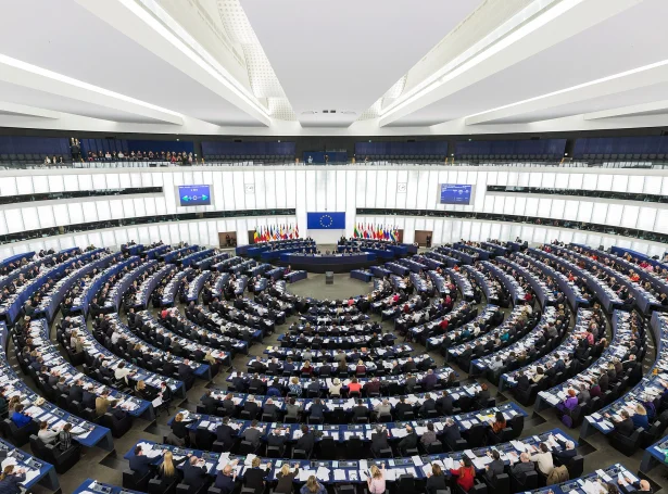 Mynd úr Evropaparlamentinum. (Mynd frá Wikipedia Commons)