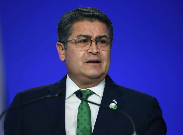 Juan Orlando Hernandez var forseti í Honduras í tíðarskeiðnum januar 2014 - januar 2022 (Mynd: Getty Images)