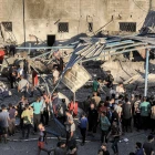 Gaza: 16 deyð í álopi á skúla