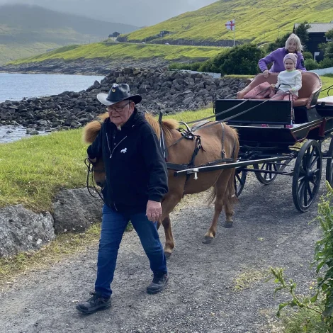 Ponyríðing á Vestanstevnu