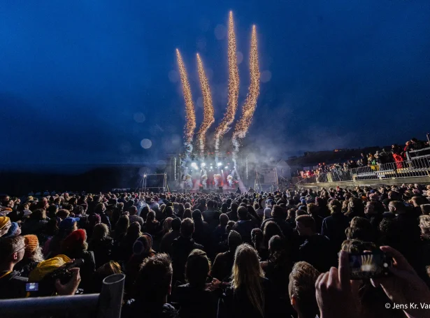 G! er hetta vikuskiftið, men sum heild hevur verið friðarligt, sigur løgreglan (Mynd: Jens Kr. Vang)