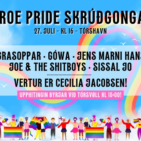 Faroe Pride 2024: ein fagnaður fyri ymiskleikanum