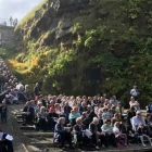 Gudstænasta og konsert í gjónni við Gjógv