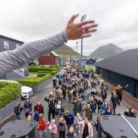 Myndir: Summar Festivalurin settur í gongd