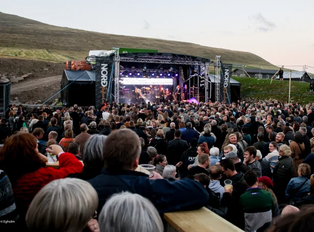 Mynd frá Norð Festivalinum í fjør (Mynd: Sverri Egholm)