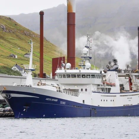 Arctic Voyager skal landa til Havsbrún