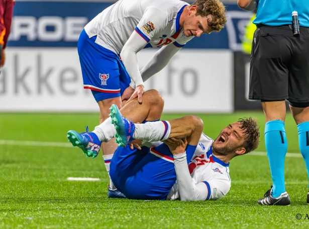Føroyar hava tveir landsdystir tíðliga í september - Kroatia (5/9) og Gibraltar (8/9). Gunnar er fastur landsliðsspælari, men ivasamt er, um hann verður komin so mikið fyri seg tá (Mynd: Andrei Antal)