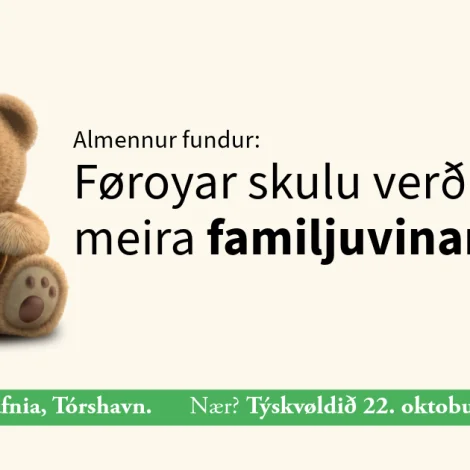 Fólkaflokkurin leggur Familjupakkan fram