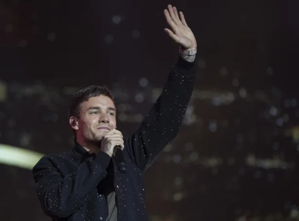 Liam Payne á konsert í París - september 2017 (Mynd: EPA)