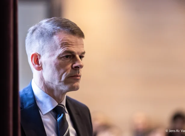 Bárður á Steig Nielsen, formaður í Sambandsflokkinum (Savnsmynd: Jens Kr. Vang)